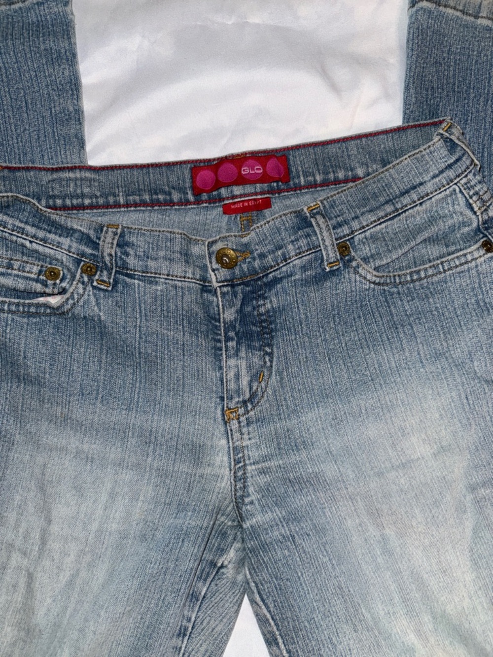 Women's Light Wash Blue Jeans